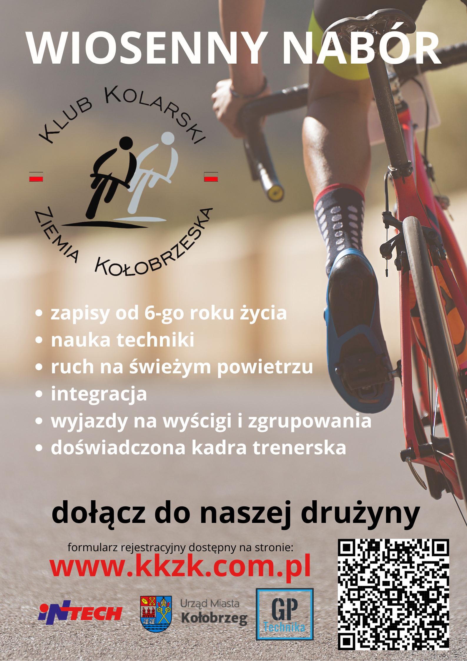 Klub Kolarski Ziemia Kołobrzeska - wiosenny nabór